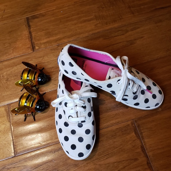 kate spade Shoes - Kate Spade Polka Dot Sneakers